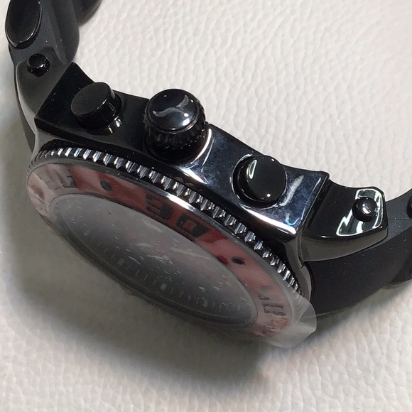 🆕 in Box AQUA SWISS Men’s Swissport Sw1062XG Watch Black/Red - Picture 8 of 11